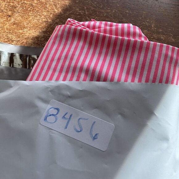 Vineyard Vines Shirt Womens Small Pink White Stripe Sankaty 3/4 Sleeve Nautical - Picture 10 of 10